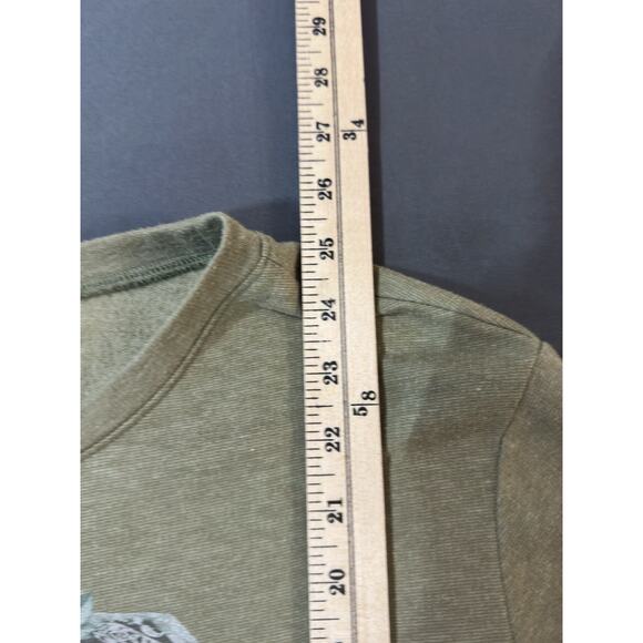 Cold Crush Elephant Graphic Sweatshirt M Floral Boho Pullover Women - Picture 6 of 7